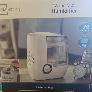 New warm mist humidifier